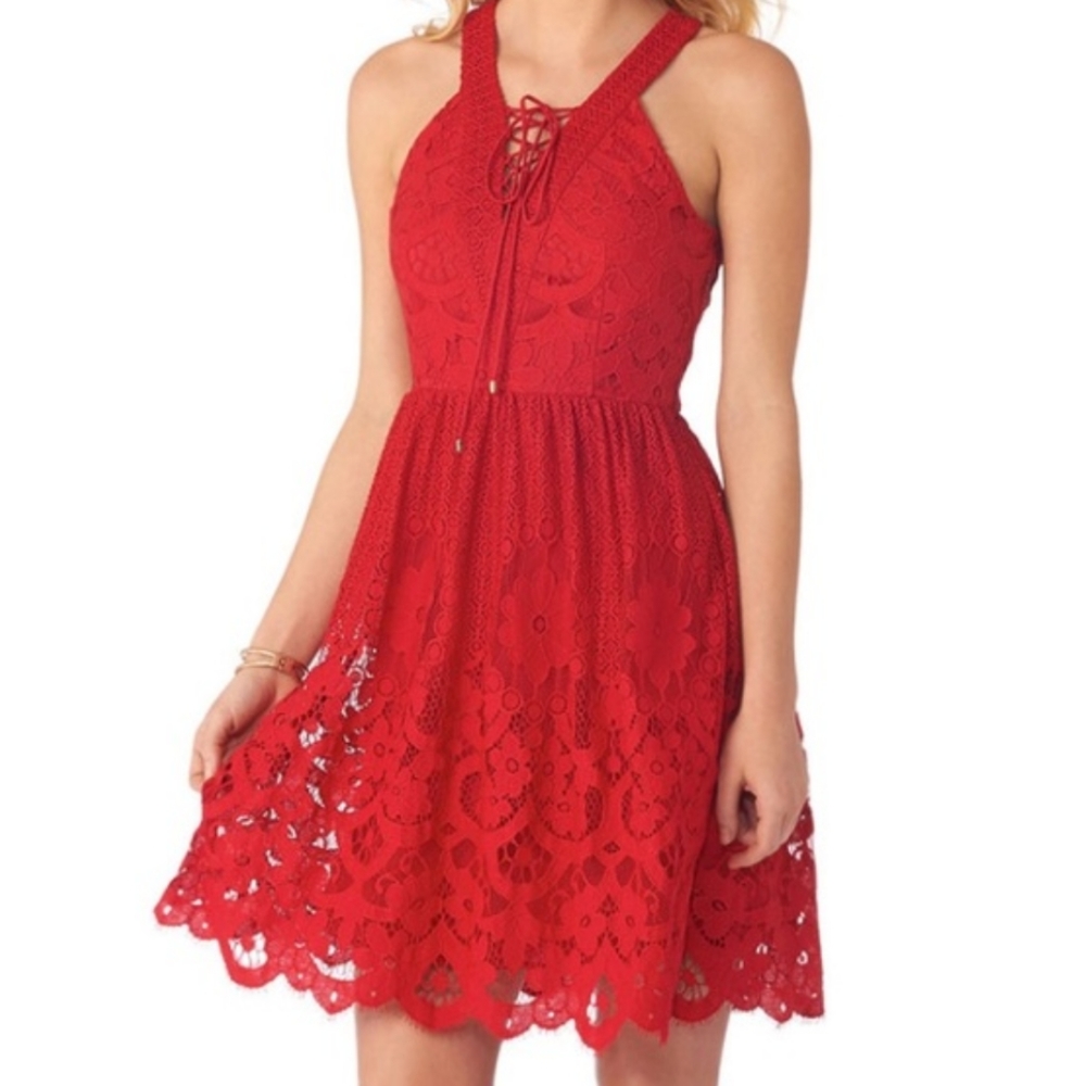 Stunning and Sexy Red Dress by Eci New York